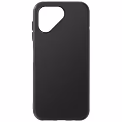 Coque pour Fairphone 5 - AVIZAR - Silicone Finition Mate - Noir - Protection contre les rayures et les chocs