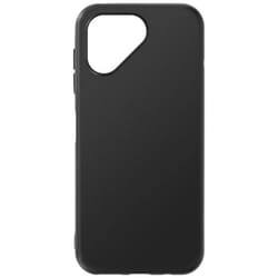 Coque pour Fairphone 5 - AVIZAR - Silicone Finition Mate - Noir - Protection contre les rayures et les chocs