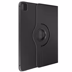 Étui Clapet pour iPad Air 13 2024 - AVIZAR - Folio Rotatif 360 - Noir - Simili Cuir - Protection Intégrale