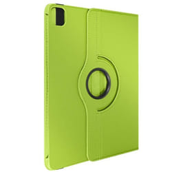 Étui Clapet - AVIZAR - iPad Pro 11 2024 - Rotatif 360° - Simili cuir - Vert