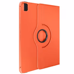 Étui Clapet - AVIZAR - Folio Rotatif 360 - Orange - Synthétique - iPad Pro 13 2024