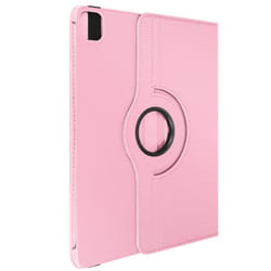 Étui Clapet - AVIZAR - iPad Pro 11 2024 - Folio Rotatif 360° - Rose - Synthétique