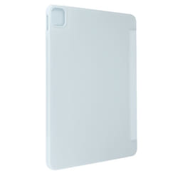 Étui pour iPad Pro 11 2024 - AVIZAR - Clapet Pliable - Support Multipostions - Bleu Pâle