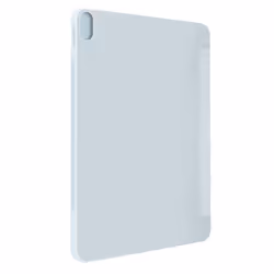 Étui iPad Air 11 2024 - AVIZAR - Clapet Pliable - Support Multipostions - Bleu Pâle - Éco-Cuir