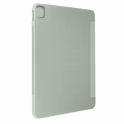 Étui pour iPad Air 13 2024 - AVIZAR - Clapet Pliable - Support Multipositions - Vert Pâle