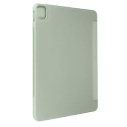 Étui pour iPad Air 13 2024 - AVIZAR - Clapet Pliable - Support Multipositions - Vert Pâle