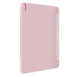 Étui pour iPad Air 11 2024 - AVIZAR - Rose Poudré - Support Multipostions - Éco-Cuir - Protection Complète