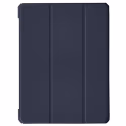 Housse pour iPad Air 11 2024 - MARQUE - Support Vidéo - Clavier - Bleu Nuit