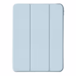 Housse pour iPad Pro 11 2024 - Marque - Bleu Pâle - Support Vidéo - Mise en Veille - Protection