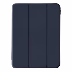 Housse pour iPad Pro 13 2024 - AVIZAR - Support Vidéo - Clavier Intégré - Bleu Nuit