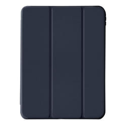 Housse pour iPad Pro 13 2024 - AVIZAR - Support Vidéo - Clavier Intégré - Bleu Nuit
