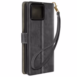 Étui pour Asus Zenfone 11 Ultra - AVIZAR - Portefeuille Anti RFID Support Vidéo - Noir