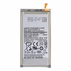 Batterie interne AVIZAR pour Samsung Galaxy S10 - Capacité 3400mAh - Blanc