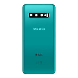 Vitre arrière de remplacement pour Samsung Galaxy S10 Vert