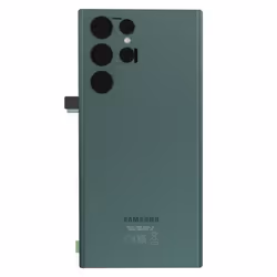 Vitre arrière de remplacement - AVIZAR - Samsung Galaxy S22 Ultra - Vert