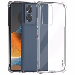 Coque pour Motorola Edge 50 Fusion - AVIZAR - Antichoc Flexible - Coins renforcés - Transparent