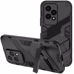 Coque pour Honor 200 Lite Antichoc avec Béquille Support Vidéo Noir