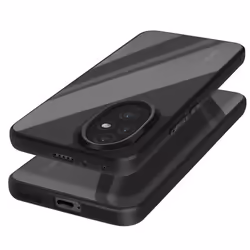Coque pour téléphone Honor 200 Pro - AVIZAR - Dos rigide et contour en silicone souple - Noir