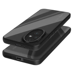 Coque pour téléphone Honor 200 Pro - AVIZAR - Dos rigide et contour en silicone souple - Noir