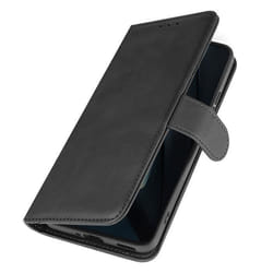 Étui pour Xiaomi Poco F6 Pro Clapet Portefeuille Support Style Vintage Noir