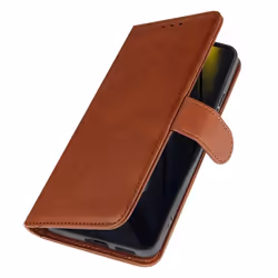 Étui pour Xiaomi Poco F6 - AVIZAR - Clapet Portefeuille Support Style Vintage - Marron