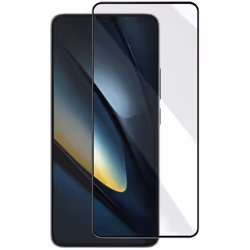 Verre Trempé - AVIZAR - Xiaomi Poco F6 Pro - Anti-rayures 9H - Bord Adhésif Noir - Protection Chocs