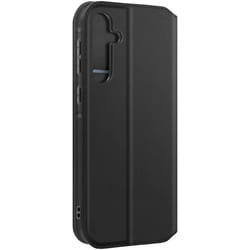 Étui AVIZAR pour Samsung Galaxy A55 5G - Noir - Clapet Porte-cartes et Support Vidéo