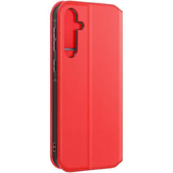 Étui pour Samsung Galaxy A55 5G - AVIZAR - Clapet Porte-cartes et Support Vidéo - Rouge