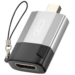 Adaptateur Vidéo - XO - Mini DisplayPort vers HDMI - Résolution 4K - Ultra-compact - PVC et Aluminium