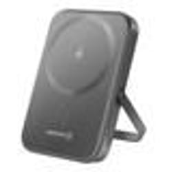 Batterie Externe - SWISSTEN - 5000mAh - USB-C 20W - MagSafe - Support Vidéo Noir