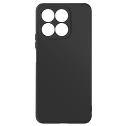 Coque pour Honor X8a - AVIZAR - Silicone - Finition Mate - Soft Touch - Noir