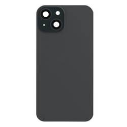 Vitre arrière Complète pour iPhone 15 - AVIZAR - Noir - Pièce de rechange compatible