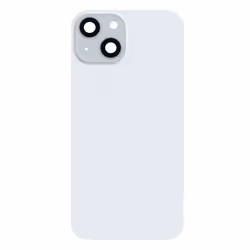 Vitre arrière Complète pour iPhone 15 - AVIZAR - Bleu Pâle - MagSafe intégré