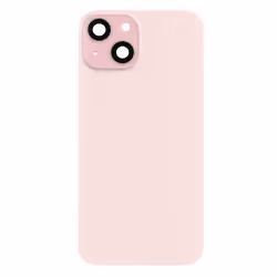 Vitre arrière Complète pour iPhone 15 Plus avec MagSafe Rose Poudré
