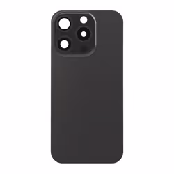 Vitre arrière Complète pour iPhone 15 Pro Max avec MagSafe Noir