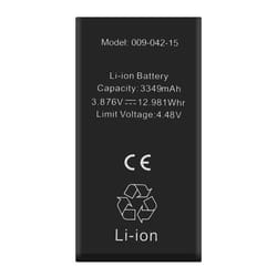 Batterie Lithium Ion pour iPhone 15 - AVIZAR - BAT-BMS-15R - Capacité 3349mAh - Noir