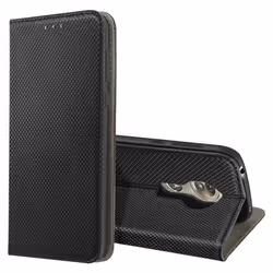 Étui pour Motorola G6 Play et Moto E5 - AVIZAR - Noir - Semi-rigide - Synthétique - Mixte