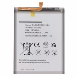 Batterie interne AVIZAR pour Samsung Galaxy A53 5G - Capacité 5000mAh - Blanc