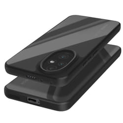 Coque pour téléphone Honor 200 - AVIZAR - Dos rigide et contour en silicone souple - Noir