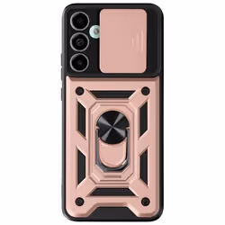 Coque - Samsung - Galaxy M55 - Antichocs - Bague Support - Cache Caméra Coulissant