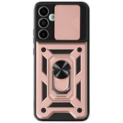 Coque - Samsung - Galaxy M55 - Antichocs - Bague Support - Cache Caméra Coulissant