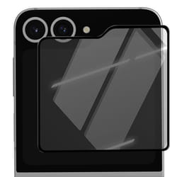 Protection décran - AVIZAR - Samsung Galaxy Z Flip 6 - Verre Trempé - Dureté 9H - Noir