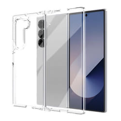 Coque pour Galaxy Z Fold 6 - AVIZAR - Dos Rigide Contour Silicone - Transparent