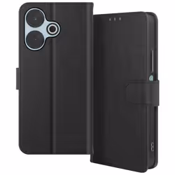 Étui pour Xiaomi Redmi 13 - AVIZAR - Clapet Portefeuille et Support Vidéo - Noir