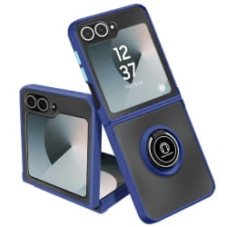 AVIZAR Coque pour Samsung Galaxy Z Flip 6 - Bleu