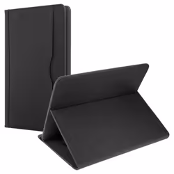 Étui pour Tablette 10 pouces - AVIZAR - Universel - Tissu Doux - Support Vidéo - Noir