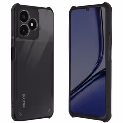 Coque pour Realme Note 50 - MARQUE - Antichoc - Silicone Gel - Coins Renforcés - Bloc Caméra Couvert