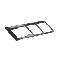 Tiroir carte SIM - Xiaomi - Redmi A3 - Dual Nano SIM - Micro-SD - Noir