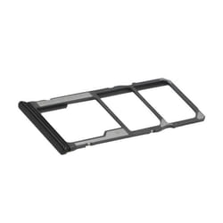 Tiroir carte SIM - Xiaomi - Redmi A3 - Dual Nano SIM - Micro-SD - Noir