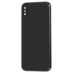 Châssis de remplacement - iPhone - X - Noir - Vitre arrière - Réparation durable